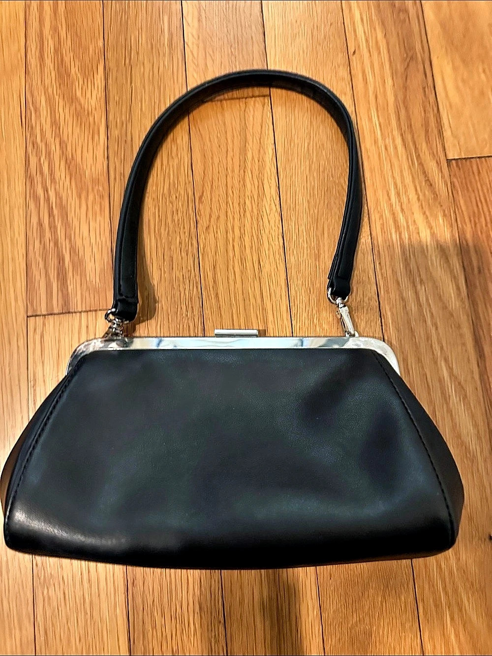 Enzo Angiolini Frame Shoulder Bag in Black